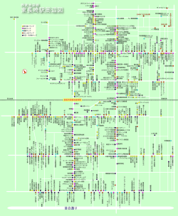 東長崎駅周辺図