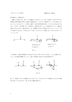 1 パネルゾーンの力学(1) 2009.11.6 Onose 梁の軸応力―本題の前に