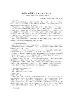 韓国古物商街のフィールドワーク（角南聡一郎）