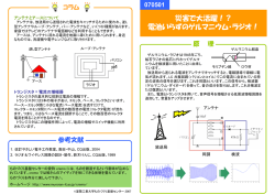 A.ゲルマニウムラジオ