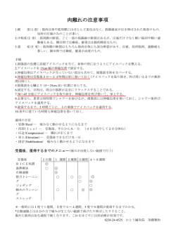 肉離れの対処法 - かとう鍼灸院
