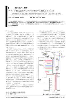エチレン製造装置の分解炉に発生する損傷とその対策