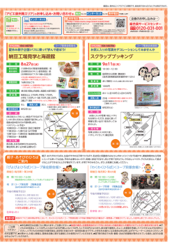 納豆工場見学と海遊館 スクラップブッキング