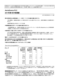 第1四半期業績データ（PDF 246kb）