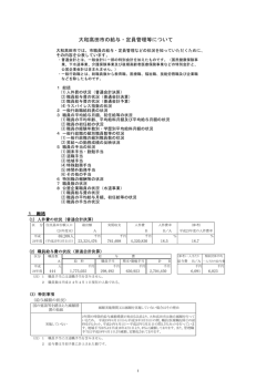 大和高田市の給与・定員管理等について