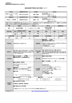 東京ビューティーアート専門学校 トータル