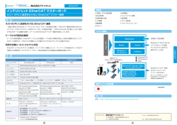 インテリジェント EtherCAT マスターボード