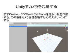 UnityでのWebカメラ