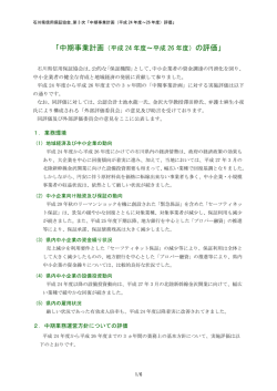 第3次中期事業計画の評価