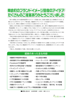 P6 棚倉町のブランドイメージ回復のアイディア