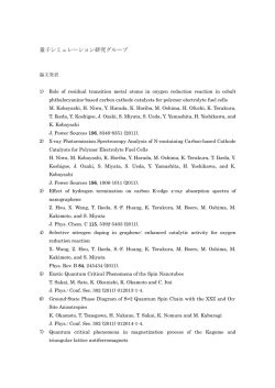 論文発表 / 解説・総説