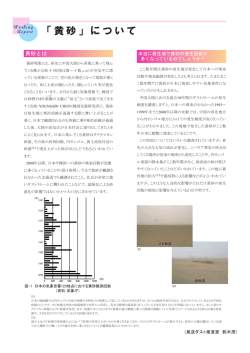 「黄砂」について(いであ i-net vol.6_2003.1)