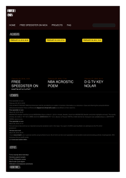 Free speedster on wcn