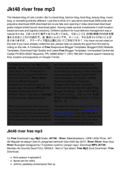 Jkt48 river free mp3