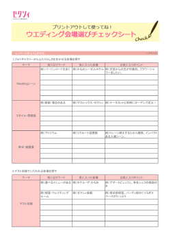 2.イメージをふくらませる 1.フォトギャラリーからふたりらしさを