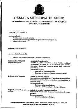 camara municipal de sinop - C&acirc;mara de Vereadores de Sinop