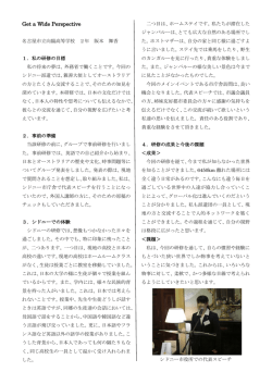 平成28年度名古屋市立高校生海外派遣事業研修報告書（日本語）（PDF）