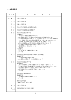 2．主な処理事項 - 全国農協保証センター