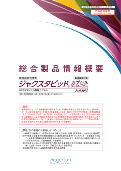 総合製品情報概要