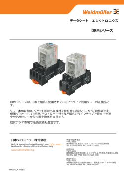 PDFデータシート - 日本ワイドミュラー