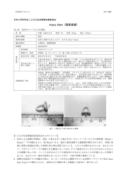 No.61 玩具のパーツによる窒息