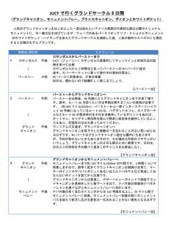 JUCYモデルプラン - 8日間 - Outdoor Tours U.S.A.