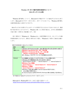 Internet Explorer 10（IE10）の自動アップデートについて