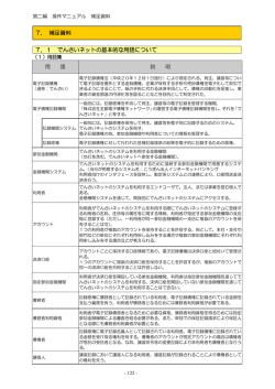 7． 補足資料 7．1 でんさいネットの基本的な用語について