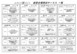 みやじま雛めぐり 協賛会場特別サービス 一覧