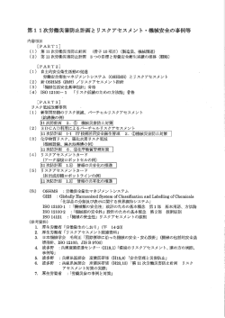 労働災害防止とリスクアセスメント・機械安全事例集