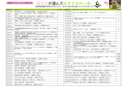 短大生が選んだおすすめの一冊