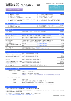 PDFで見る (2017/3末まで) - ニューカレドニア ウエディング フォトプラン