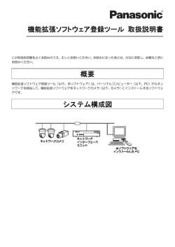 機能拡張ソフトウェア登録ツール 取扱説明書 概要 - cs.psn