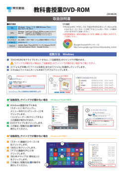 教科書授業DVD-ROM - 東京書籍 教科書授業DVD