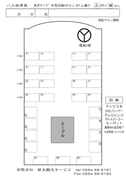 有限会社 新生観光サービス tel 0564-66