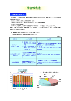 2011年度 環境報告書 （PDF形式 415KB）
