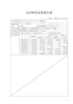 研究成果報告書(PDF版：298KB)
