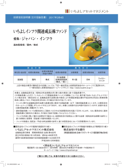 いちよしインフラ関連成長株ファンド