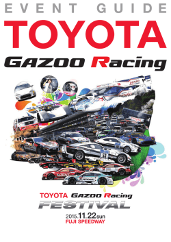 EVENTGUIDE - TOYOTA GAZOO Racing