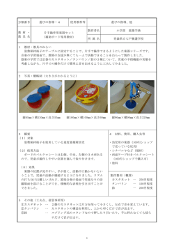 1 分類番号 遊びの指導－4 使用教科等 遊びの指導、他 教 材 ・ 片手