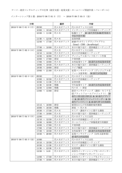 テーマ：経営コンサルティングの仕事（経営支援・起業支援・ホームページ