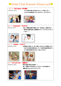 Summer School 2016 PDF