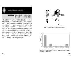 32 31 兵庫教育大学 潮田ひとみ 解 説 中島 利誠 積極的快適感誘発