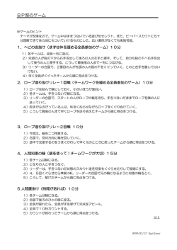 BP祭のゲーム