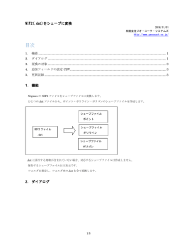 NIF2(.dat)をシェープに変換