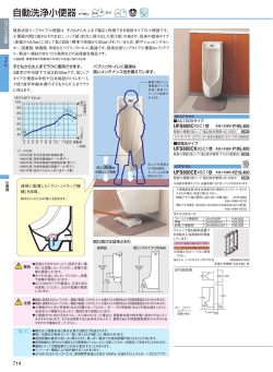 自動洗浄小便器