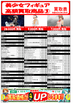 28000円 買取 9000円 買取 7000円 買取