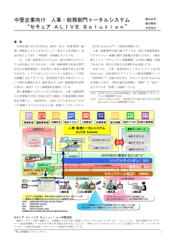 PDF：828KB - 三菱電機ビジネスシステム