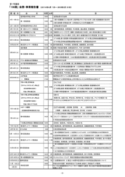 第1号議案 開 催 日 -3 - 聖学院中学校・高等学校同窓会