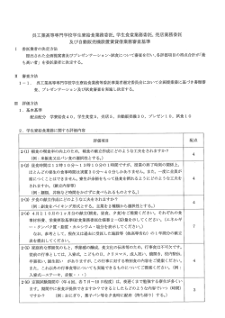 呉工業高等専門学校学生寮給食業務委託, 学生食堂業務委託, 売店